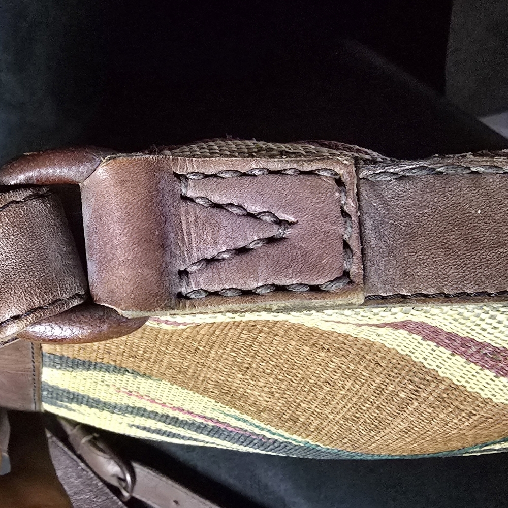 Brown Patterned Women's Bag - Picture 3 of 8